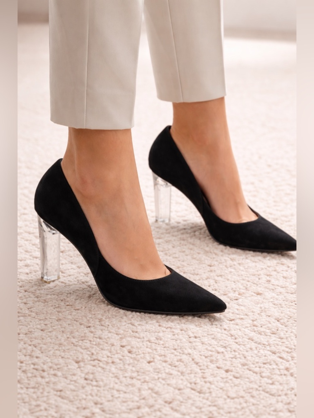 ANDREW MARC  Black Women's Heels